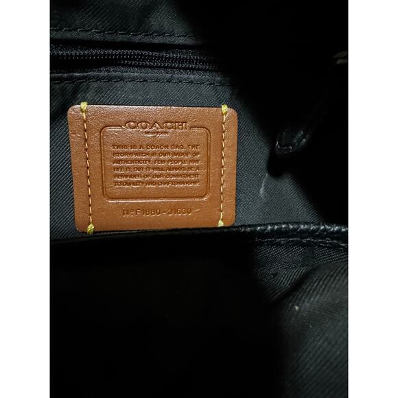 Coach Campus Backpack 23 with Rainbow Rose Print - Picture 5 of 6